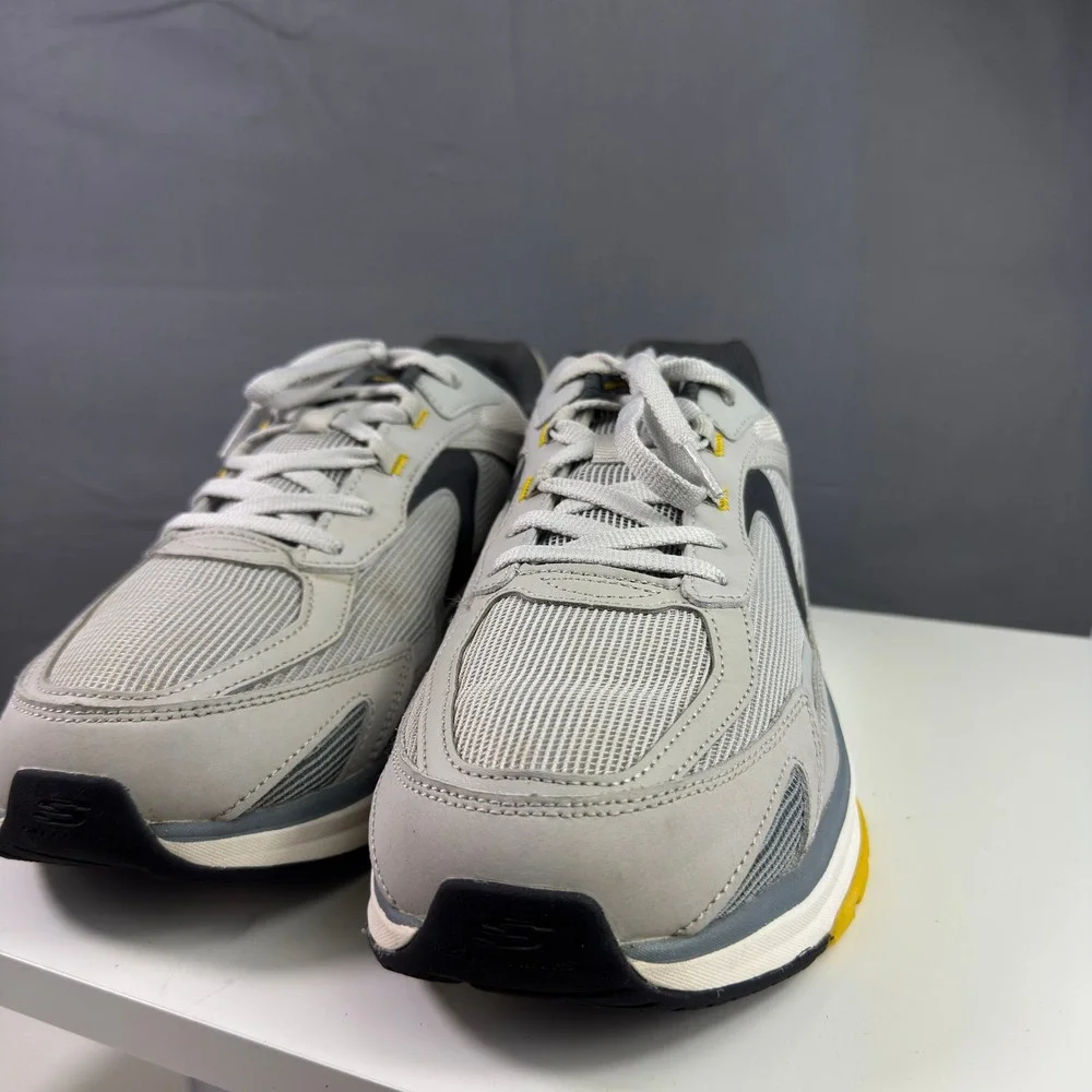 Skechers Vertex Arke Mens Size 12 Gray Wide Fit Walking Running Shoes Sneaker